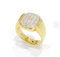 Anello U-Boat Donna in Oro giallo Diamante 0.88 Ct KST-20 - KST-20